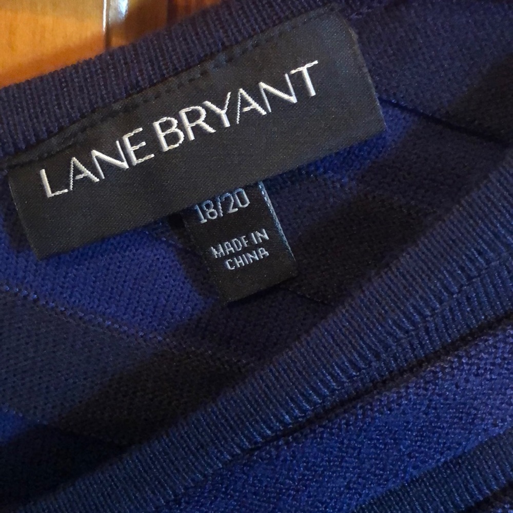 Lane Bryant V-Neck Long sleeve sweater